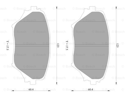 BOSCH 0 986 AB2 383 Brake...