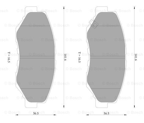 BOSCH 0 986 AB2 385 Brake...