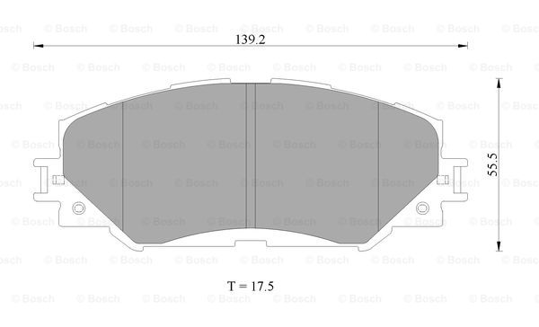 BOSCH 0 986 AB2 396 Brake...