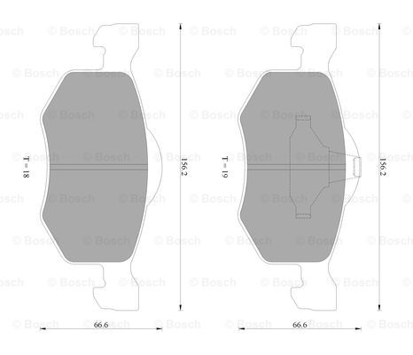 BOSCH 0 986 AB2 401 Brake...