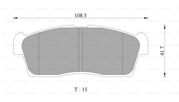 BOSCH 0 986 AB2 416 Brake...