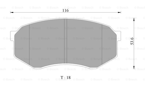 BOSCH 0 986 AB2 420 Brake...