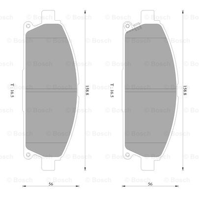 BOSCH 0 986 AB2 423 Brake...