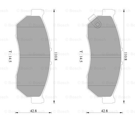 BOSCH 0 986 AB2 427 Brake...