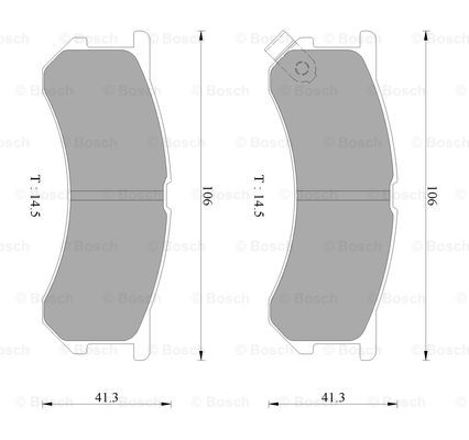 BOSCH 0 986 AB2 428 Brake...