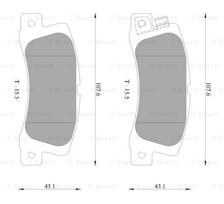 BOSCH 0 986 AB2 429 Brake...