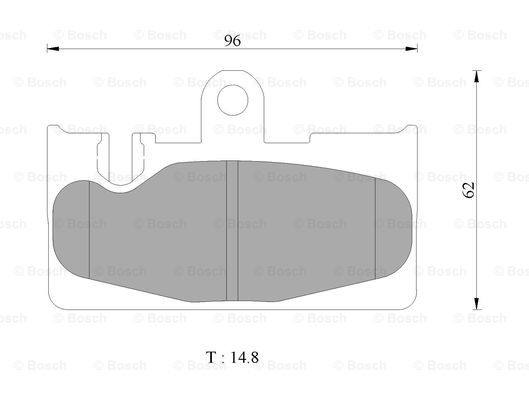 BOSCH 0 986 AB2 441 Brake...