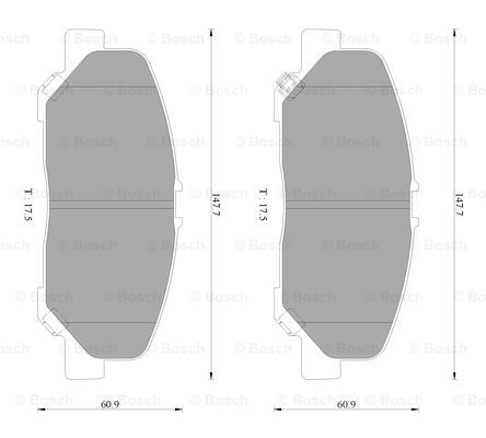 BOSCH 0 986 AB2 448 Brake...