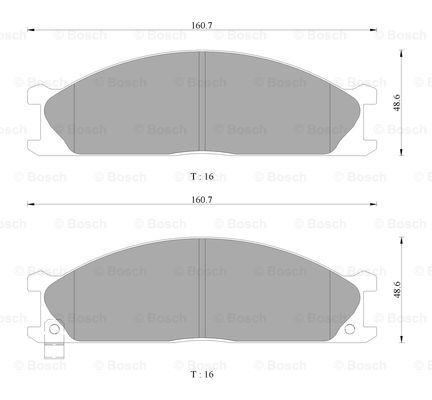 BOSCH 0 986 AB2 467 Brake...