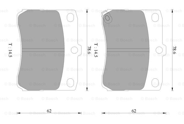 BOSCH 0 986 AB2 468 Brake...