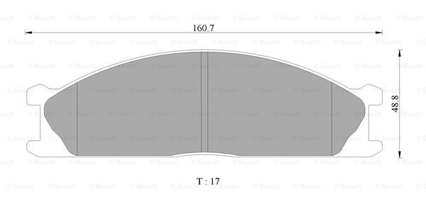 BOSCH 0 986 AB2 473 Brake...