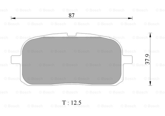 BOSCH 0 986 AB2 481 Brake...