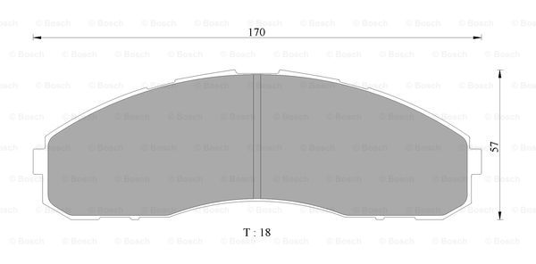 BOSCH 0 986 AB2 494 Brake...