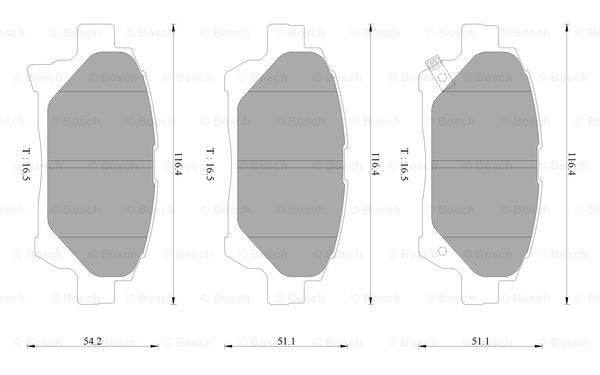 BOSCH 0 986 AB2 503 Brake...