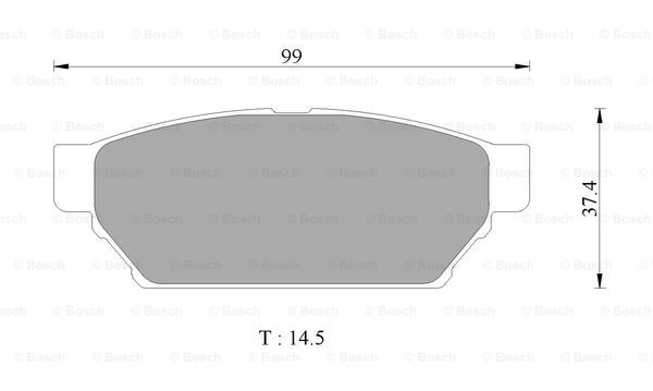 BOSCH 0 986 AB2 505 Brake...