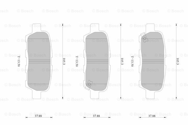 BOSCH 0 986 AB2 515 Brake...