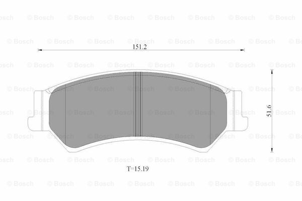 BOSCH 0 986 AB2 519 Brake...