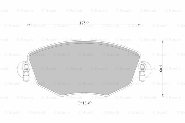 BOSCH 0 986 AB2 529 Brake...