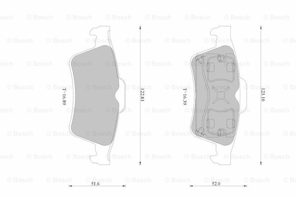 BOSCH 0 986 AB2 530 Brake...