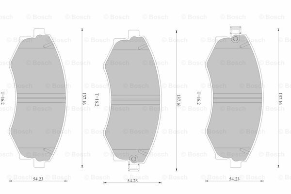 BOSCH 0 986 AB2 531 Brake...