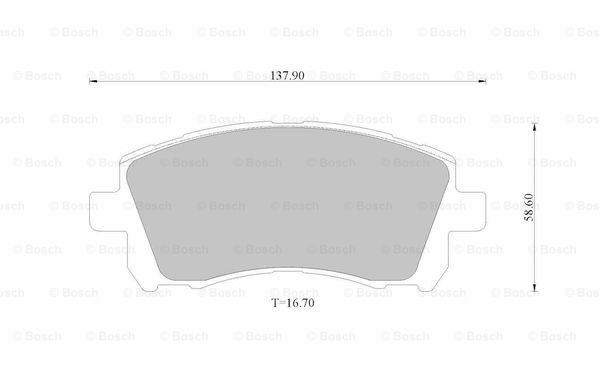 BOSCH 0 986 AB2 533 Brake...