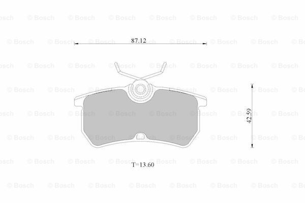 BOSCH 0 986 AB2 535 Brake...