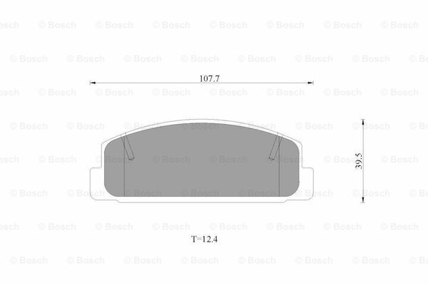 BOSCH 0 986 AB2 538 Brake...