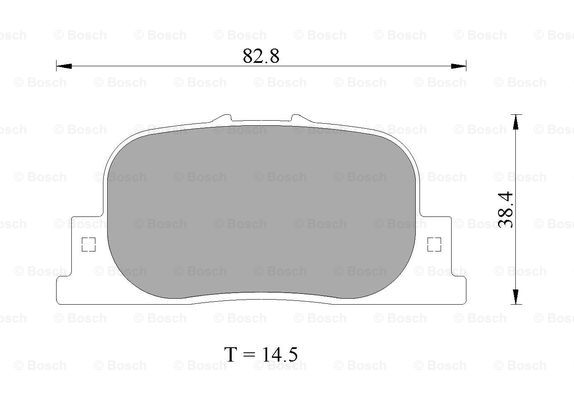 BOSCH 0 986 AB2 654 Brake...