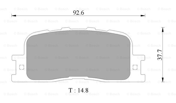 BOSCH 0 986 AB2 774 Brake...