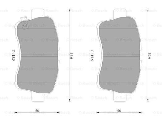 BOSCH 0 986 AB2 778 Brake...