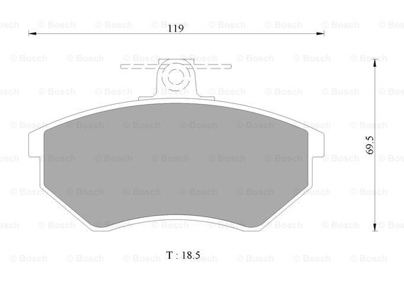 BOSCH 0 986 AB2 806 Brake...