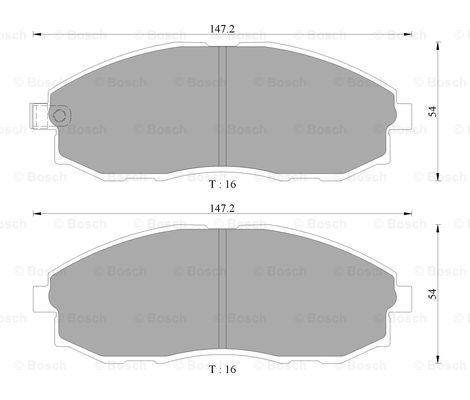 BOSCH 0 986 AB3 028 Brake...