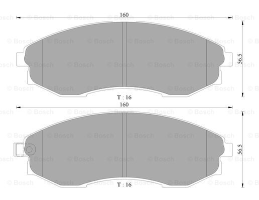 BOSCH 0 986 AB3 035 Brake...