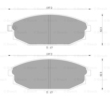 BOSCH 0 986 AB3 036 Brake...