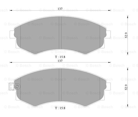 BOSCH 0 986 AB3 037 Brake...