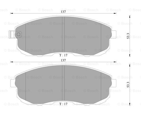 BOSCH 0 986 AB3 043 Brake...