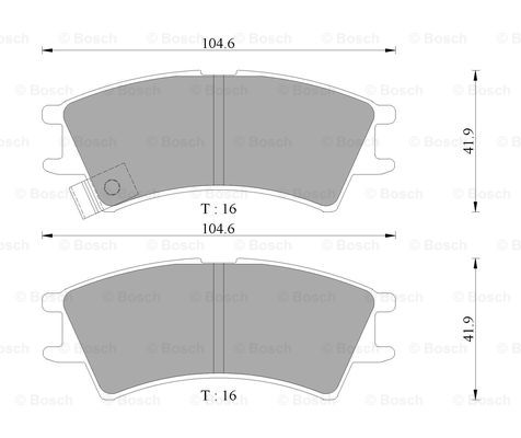 BOSCH 0 986 AB3 045 Brake...