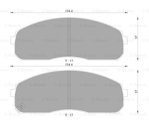 BOSCH 0 986 AB3 051 Brake...