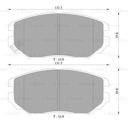 BOSCH 0 986 AB3 054 Brake...