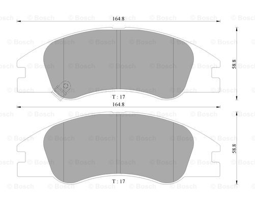 BOSCH 0 986 AB3 058 Brake...