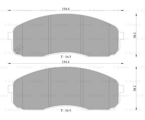 BOSCH 0 986 AB3 059 Brake...