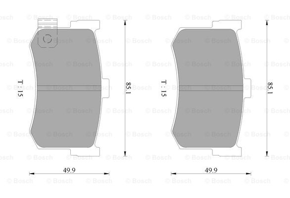 BOSCH 0 986 AB3 065 Brake...