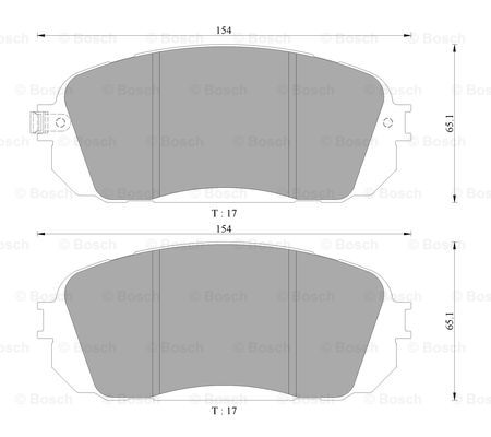 BOSCH 0 986 AB3 082 Brake...