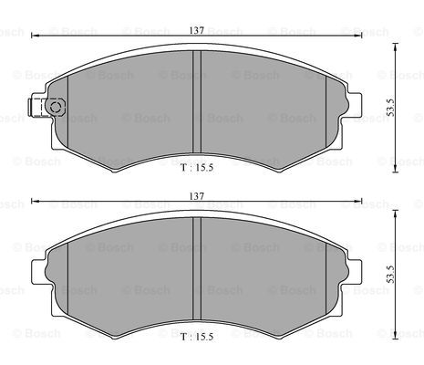 BOSCH 0 986 AB3 083 Brake...