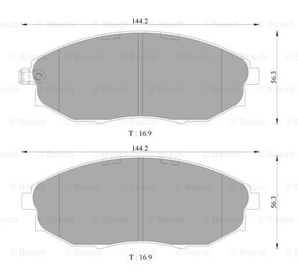 BOSCH 0 986 AB3 085 Brake...