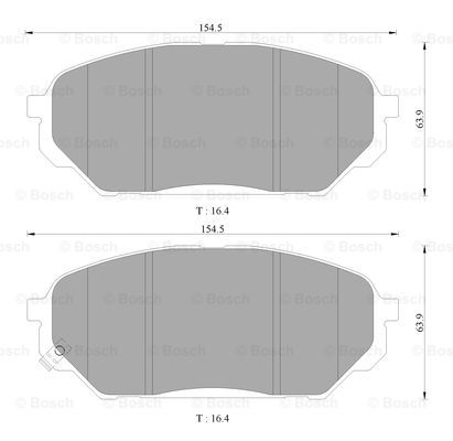 BOSCH 0 986 AB3 088 Brake...