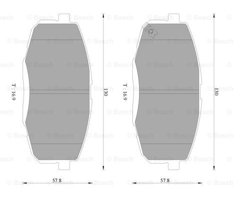 BOSCH 0 986 AB3 094 Brake...