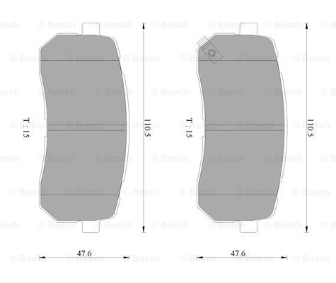 BOSCH 0 986 AB3 101 Brake...