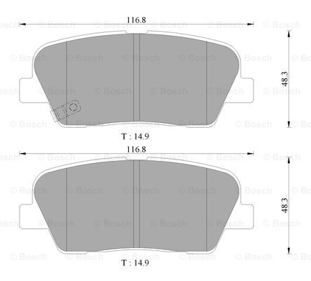 BOSCH 0 986 AB3 105 Brake...