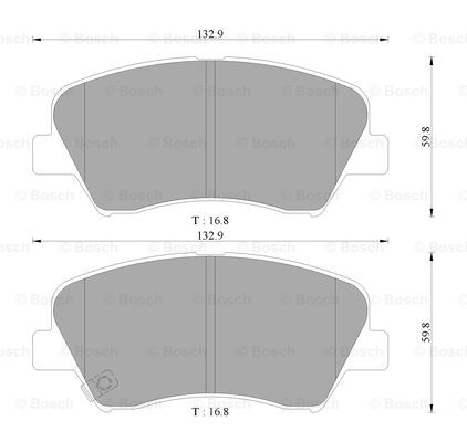 BOSCH 0 986 AB3 106 Brake...